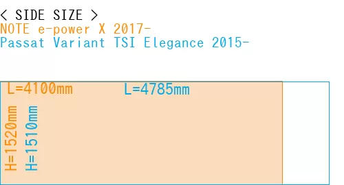 #NOTE e-power X 2017- + Passat Variant TSI Elegance 2015-